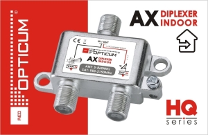 SUMATOR RTV/SAT IN OPTICUM AX DIPLEXER