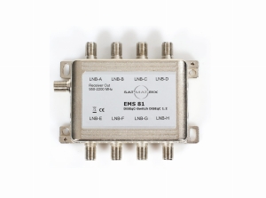 DiSEqC 8/1 EMS Switch IN