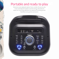 Portable and ready to play Extensive music playback options from a variety of sources, plus 6 eye-catching LED modes to set the mood. It also features inputs for connecting additional microphones,.png
